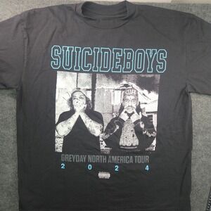 Suicideboys Greyday Tour 2024 T-Shirt Mens XL Black G59 Records Rap Tee Graphic